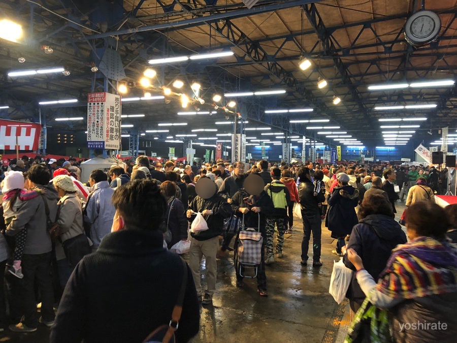 田崎市場の感謝祭