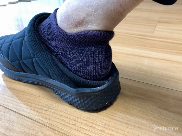 ワークマンのメリノウールの靴下と防寒靴